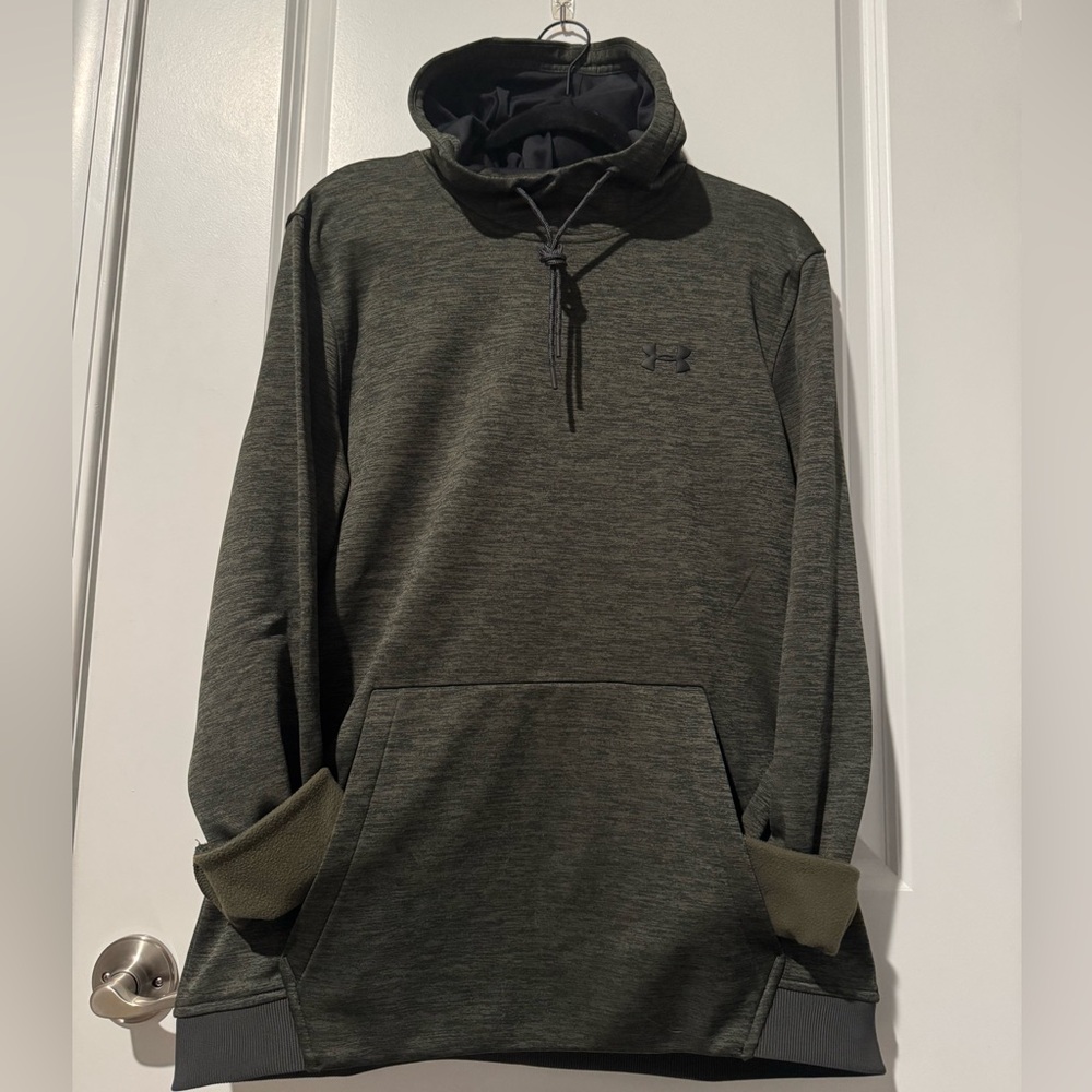Under Armour Mens Cold Gear Hoodie Green